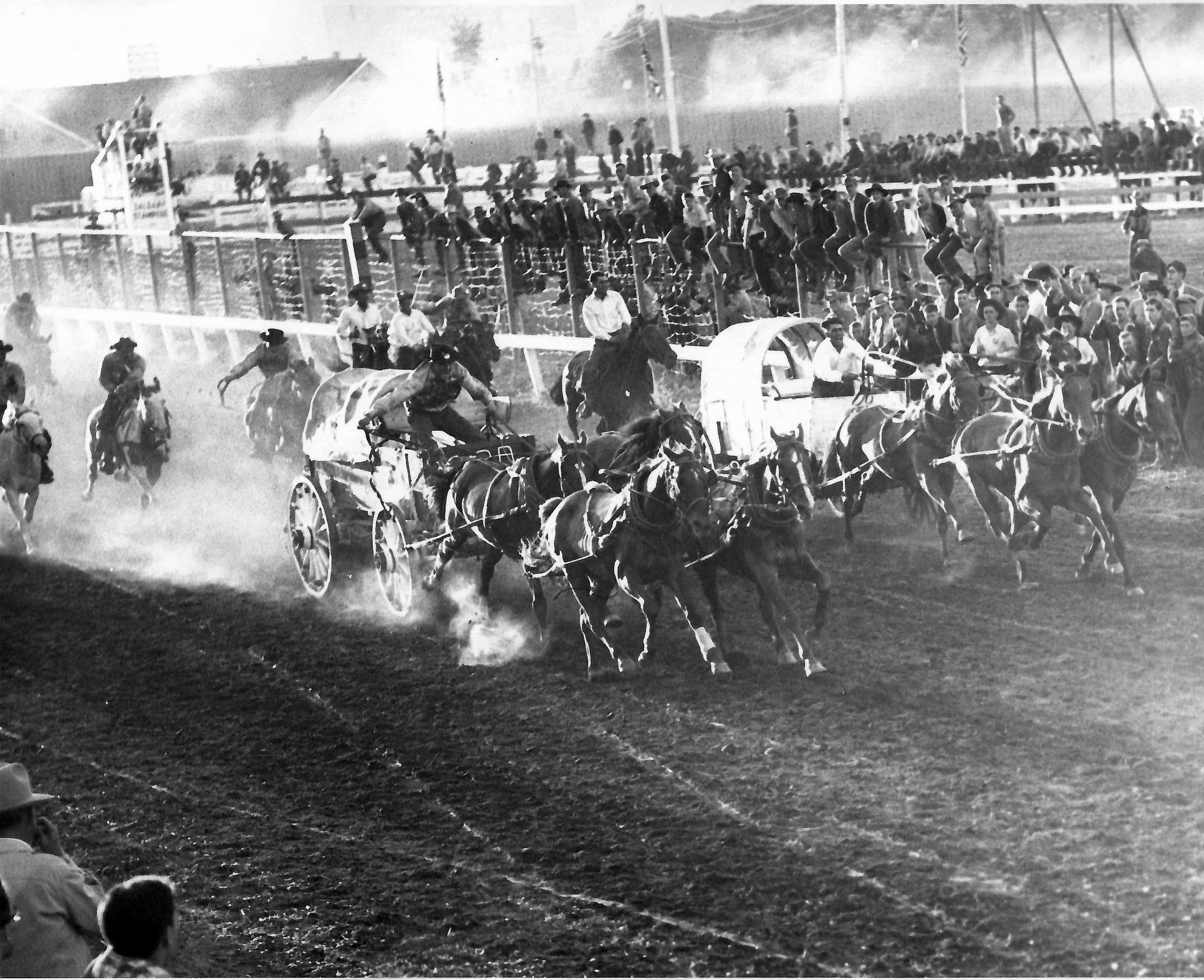 Calgary Stampede Chuckwagon Photos 1947-1948 - CHAPS