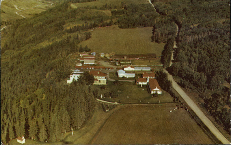 Mount St Francis Postcard Photo Courtesy Internet Archive